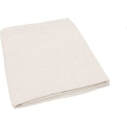 Decowood Funda para cabecero de lino blanco de 140x110cm