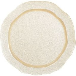 Aulica Plato llano vainilla - lote de 6