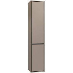 Petits meubles Columna de pared 2 puertas paneles laminados topo