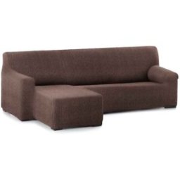 Eysa Funda sofá chaise longue elástica izquierda b/c marrón 250 - 360 cm