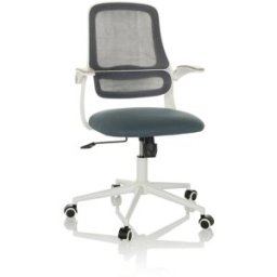 hjh OFFICE Silla home office tela / tejido de malla gris