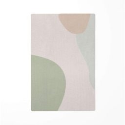 Decochic Alfombra de juego infantil abstracto verde 118x180cm