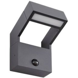 Arcchio Lámpara de pared exterior de metal gris
