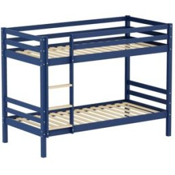 Happy Garden Literas infantiles apilables 190x90cm azul oscuro