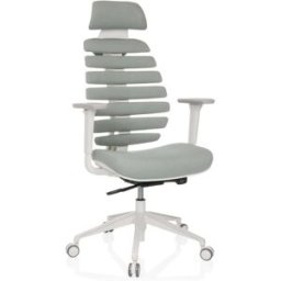hjh OFFICE Silla de oficina profesional tela moondust