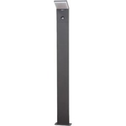 Lucande Lámpara para exterior de aluminio negro