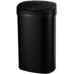 Kitchen Move Cubo de basura de cocina automático negro 68l