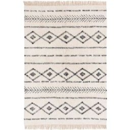 Benuta Alfombra de algodón lavable crema 160x230