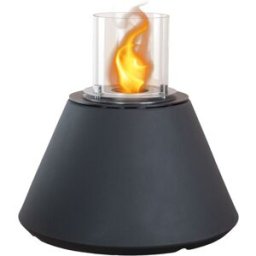 Chimenea de bioetanol divina fire antracita d.60 x h56 cm