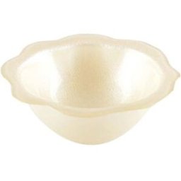Aulica Plato hondo vainilla - lote de 6