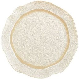 Aulica Plato de postre vainilla - lote de 6