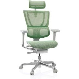 hjh OFFICE Sillón alta gama tejido de malla verde