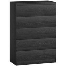 Homcom Cómoda 77x40x111.5 cm negro
