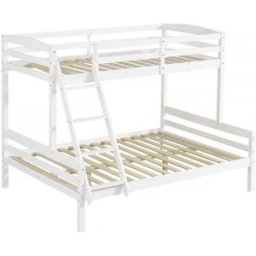 Habitat & Jardin Camas litera blanco 193 x 145 x 152 cm
