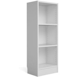 WellHome Librería de 2 estantes de 41 x 27 x 108 cm color Blanco