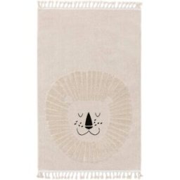 Benuta Alfombra niños crema 90x130