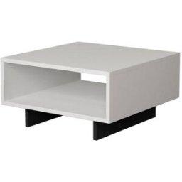Habitat & Jardin Mesa de centro blanco 60 x 60 x 32 cm