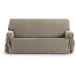 Eysa Funda de sofá dos plazas con lazos topo 140 - 180 cm