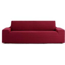 Eysa Funda de sofá 4 plazas bielástica burdeos 210 - 270 cm