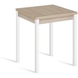 Portus Mesa cocina alta extensible libro 80(160)x80 cm roble pata blanco