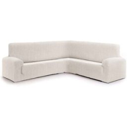 Eysa Funda de sofá rinconera 3+2 bielástica crudo 350 - 450 cm