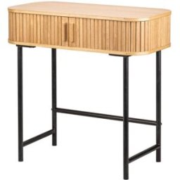 Nordlys Mesa consola 2 puertas en madera y acero