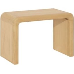 Wabi Home Mesa auxiliar de madera maciza 60x35cm