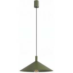 Sollux Lighting Lámpara colgantes verde oliva acero alt. 135 cm