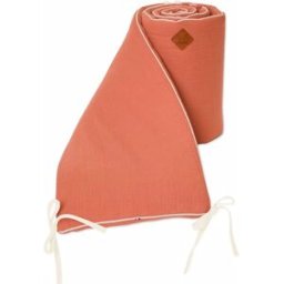 Sevira Kids Protector de cuna reversible bebé muselina de algodón