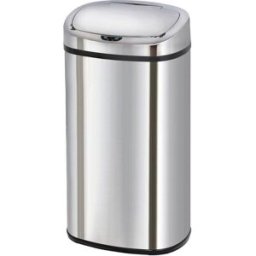 Kitchen Move Cubo de basura de cocina automático plata 68l