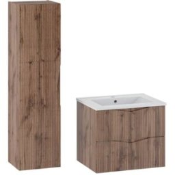 Petits meubles Conjunto mueble lavabo individual paneles de melamina y mdf madera