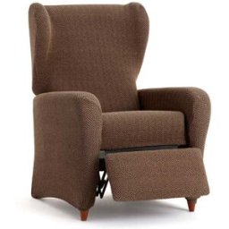 Eysa Funda de sillón relax bielástica marrón 60 - 85 cm