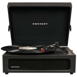 Crosley Tocadiscos portátil con bluetooth negro