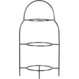 house doctor Soporte plano de acero inoxidable gris