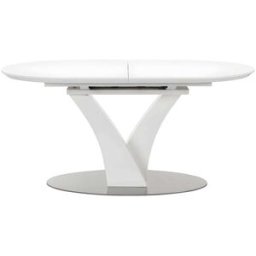 Unique Mesa de comedor madera blanco