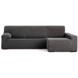 Eysa Funda de sofá chaise longue derecha gris oscuro 250 - 360 cm