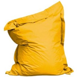 Oviala Funda vacía de cojín de suelo xl amarillo