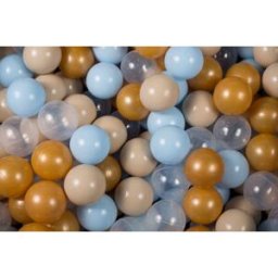 MeowBaby Bolas para piscina de bolas - 300 pelotas 7cm para bebé