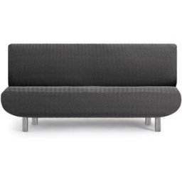 Eysa Funda de sofá 3 plazas clic clac bielástica gris oscuro 180 - 230 cm