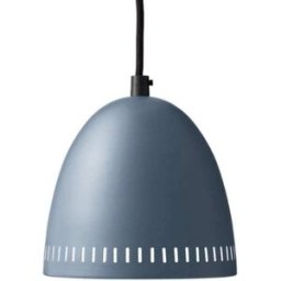 Super Living Lámpara de techo en metal azul denim mate diám:19cm