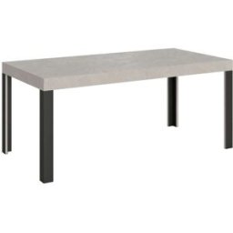 Itamoby Mesa extensible 90x180/284 cm efecto madera cachemira, hierro