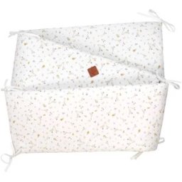 Sevira Kids Protector cuna bebé reversible desenfundable algodón color beige