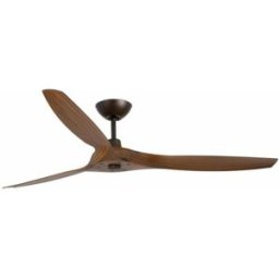 FARO BARCELONA Ventilador sin luz abs nogal oscuro 152x152x28 cm