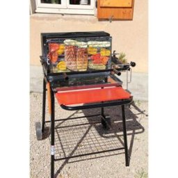 Somagic Barbacoa de carbón y cocción vertical con sistema patentado