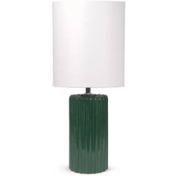 Maison Pavane Lámpara de mesa de cerámica verde