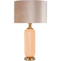 Mauro Ferretti Lámpara de mesa de cristal perla ø 35,5x64 cm