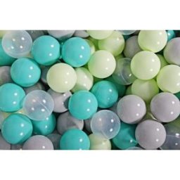 MeowBaby Bolas para piscina de bolas - 300 pelotas 7cm para bebé