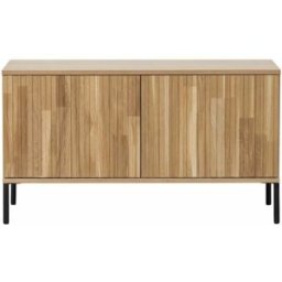 WOOOD Soporte de tv de madera natural l100
