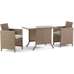 Fuori Conjunto compacto de exterior retrátil em polirattan