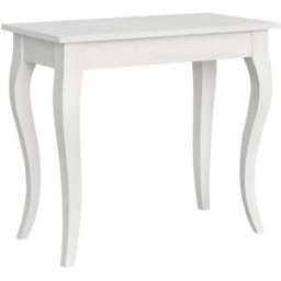 Itamoby Consola extensible 90x48/204 cm efecto madera fresno blanco